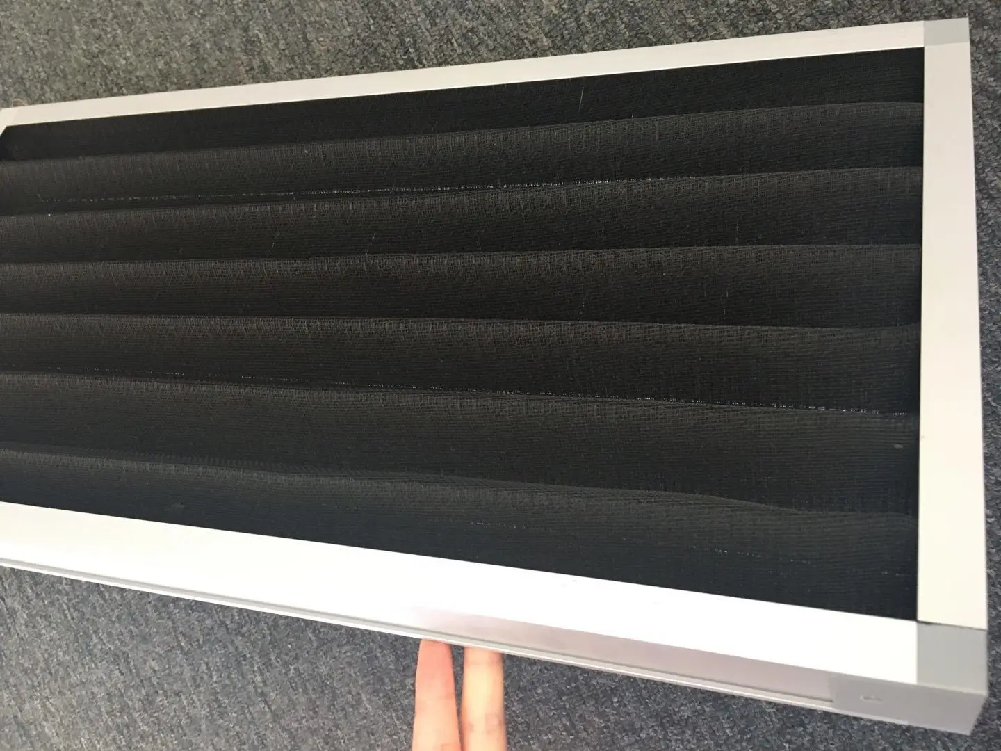 Activated Carbon Primary Efficiency Carbon Granule Filter Sheets Honeycomb Solid Block Carbon Filter