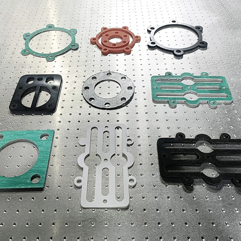 AMOR Aluminum plating silver conductive silicon rubber gasket cutting machine