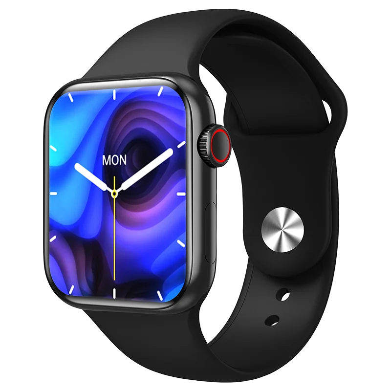 Музыка Smartwatch HW56Plus 1 77 дюймов паролем экран 3D динамические циферблат голосового вызова Беспроводное зарядное устройство со смарт-часы HW56
