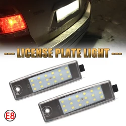 1 Pair Car style number LED License Plate Lights For LEXUS RX300 for TOYOTA Hiac Harrier S.B.V Highlander RAV4 Land Cruiser 200