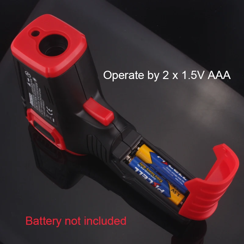 Custom Habotest HT650C Infrared Thermometer Ambient Humidity Temperature gun for industry CE & RoHS