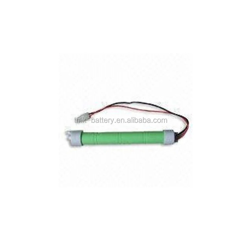 4.8V D6000mah 6AH NiMh high temperature battery pack( stick) for emergency lights