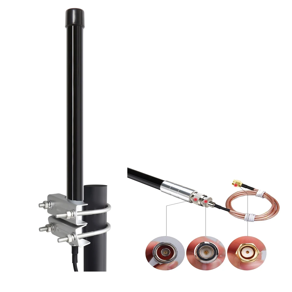 Professional Fiberglass Helium Lora 915 MHz 2dBi 4 dBi 6 dBi 8dBi 10 dBi LoRa Antenna