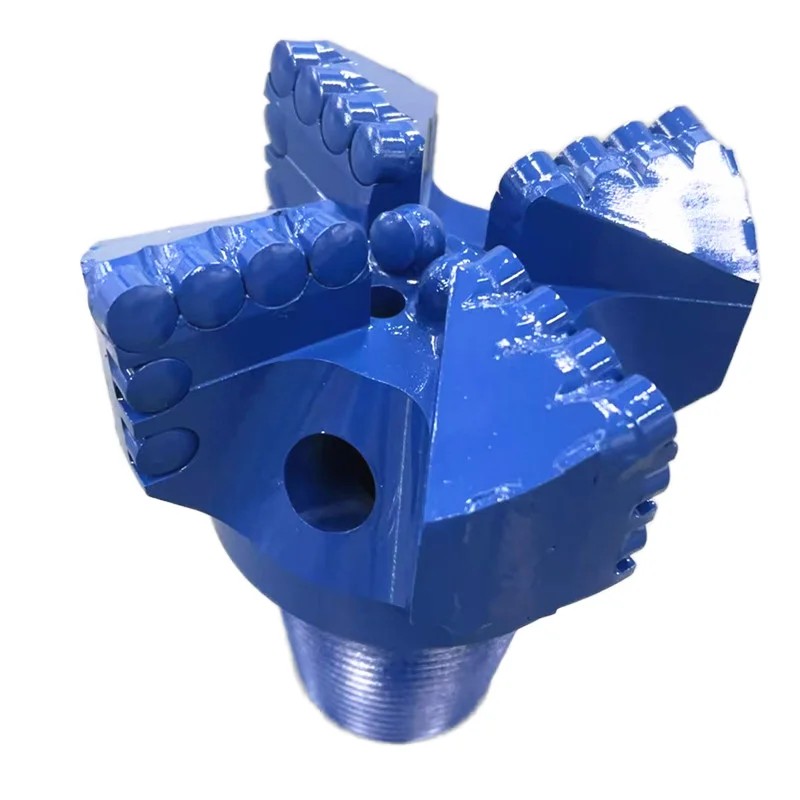 Fast Drilling 178mm PDC Drag Bit  Steel Body Diamond Water Drilling Bit