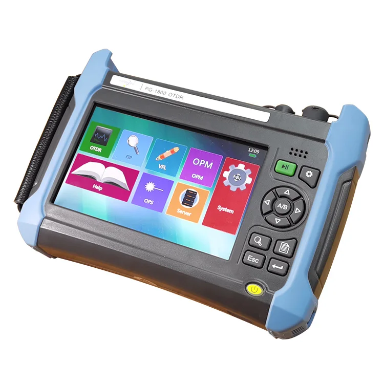 PG-1800 optic fiber mini OTDR with 1310/1550nm 50/50dB power meter laser source VFL