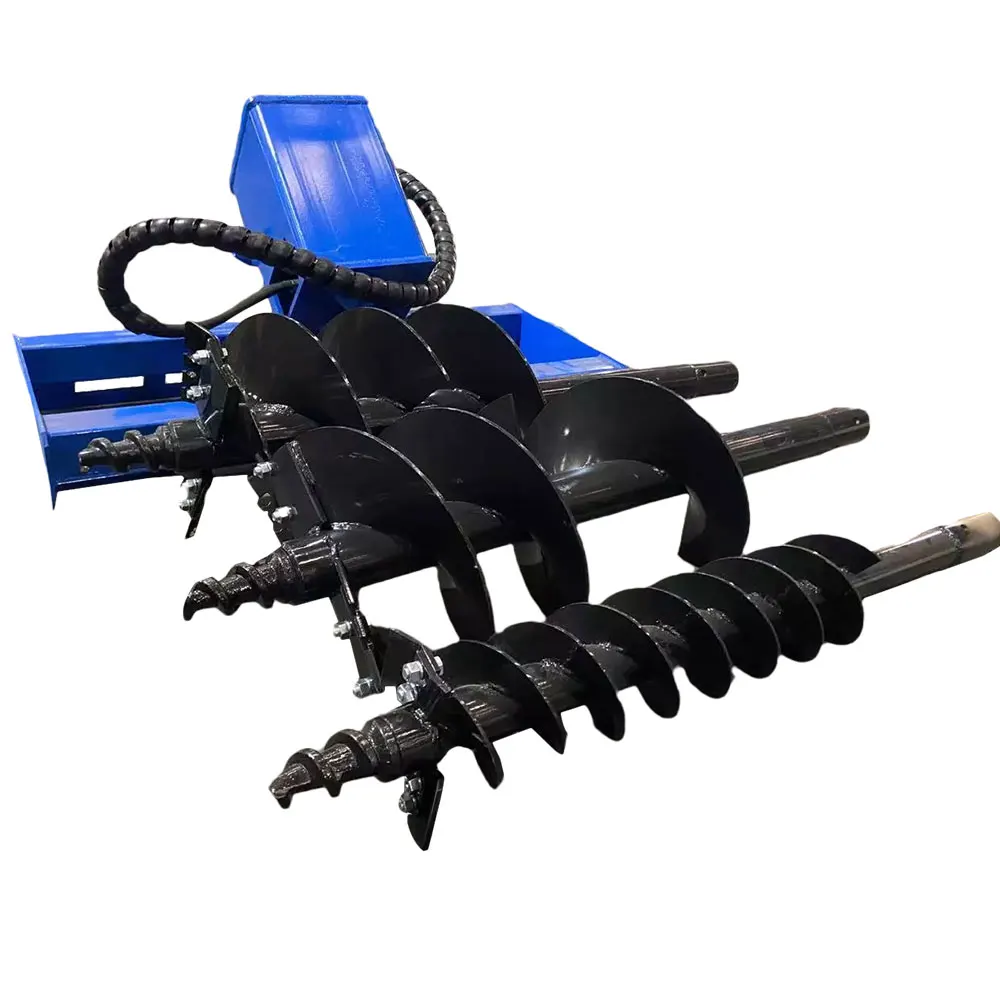 Professional Manufacturers Direct Selling Ground Post Hole Digger Machine Earth Auger Bit with Drill