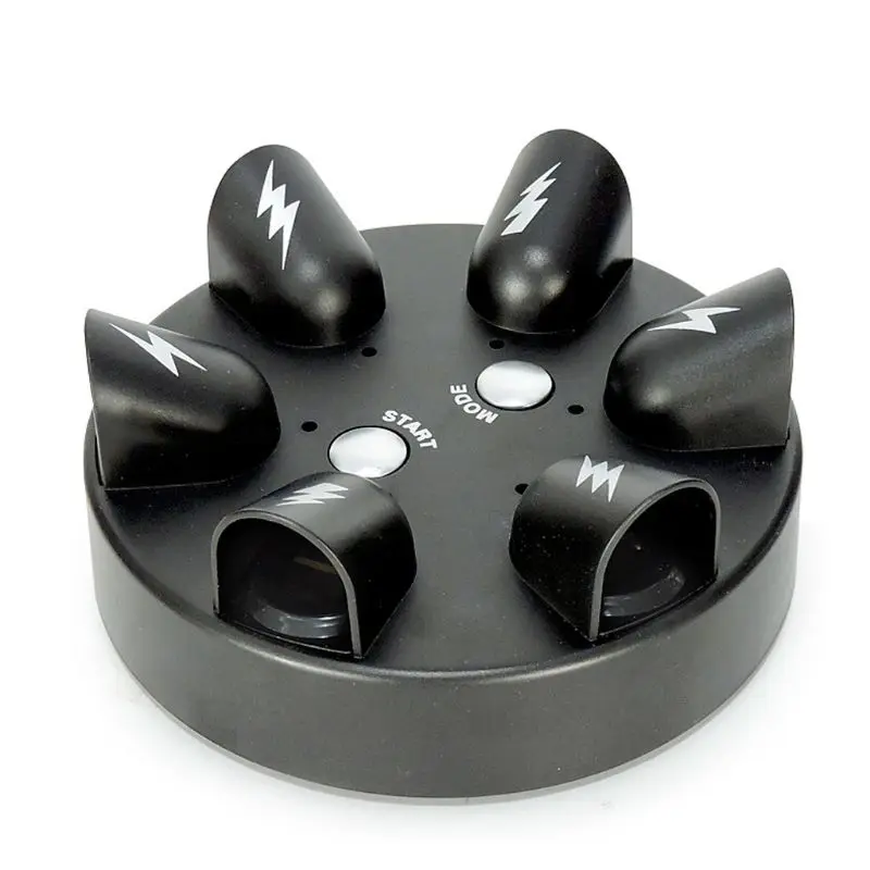 2021 Party Game 6 Slots Polygraph Tricky Funny Adult Micro Electric Finger Heart Beat Lie Detector Shocking Beat Liar Test Toys