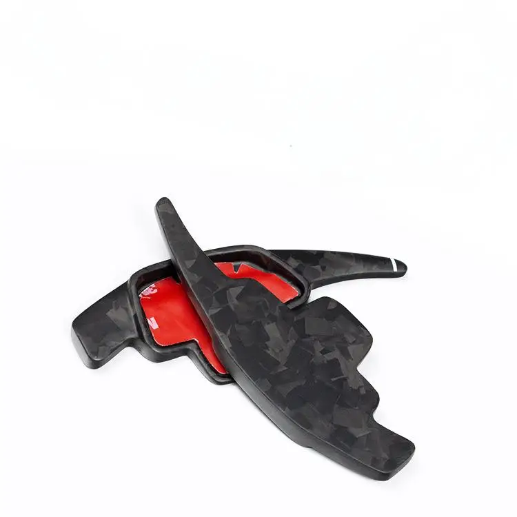 for Mercedes a B C E S V GClass Interior Accessories True Forged Carbon Fiber Shift Paddle and Steering Wheel Extension Trim