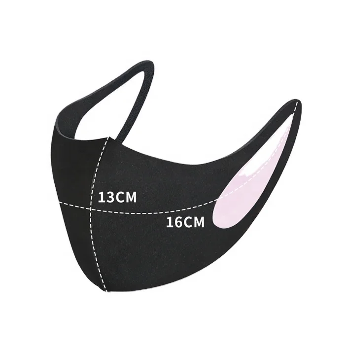 Custom polyurethane Anti Pollution Pm2.5 Safety Sponge Dust Face Mask