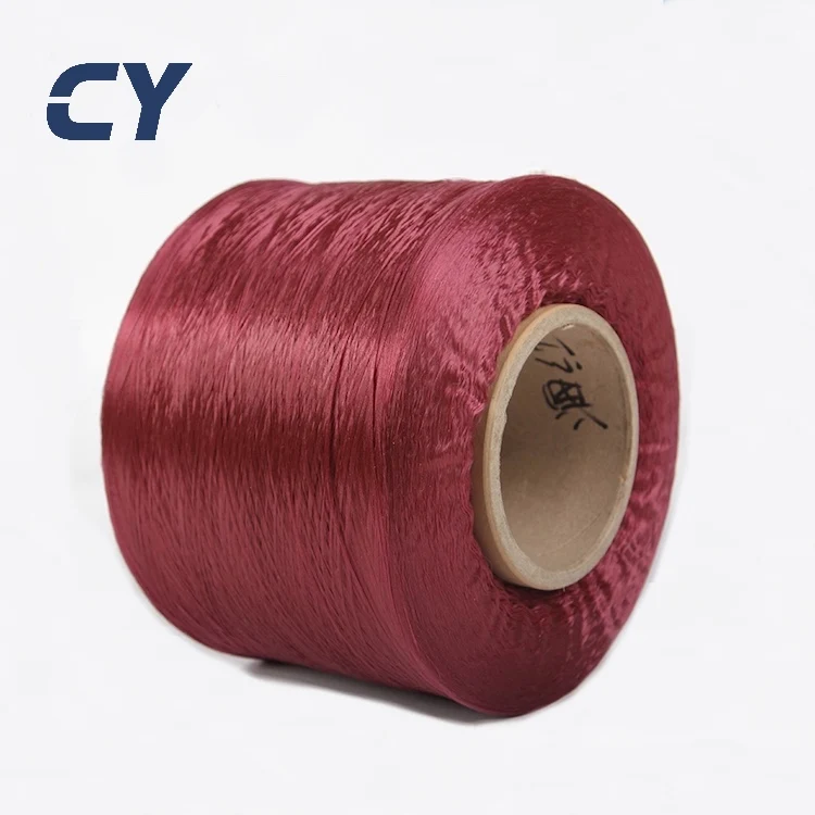 Hollow dope dyed polypropylene yarn 900d monofilament yarn flame retardant pp yarn