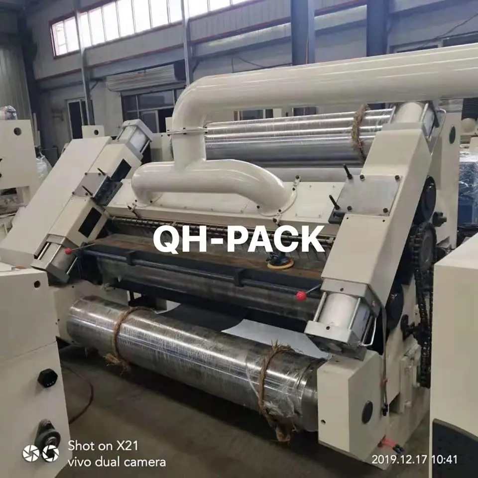 Automatic1600 Single Facer Corrugated Cardboard Production Line/ Best price Single Facer Corrugated Cardboard Production Line