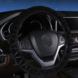 High Quality Anti-Slip Breathable 38cm Auto Car SUV Steering Wheel Cover