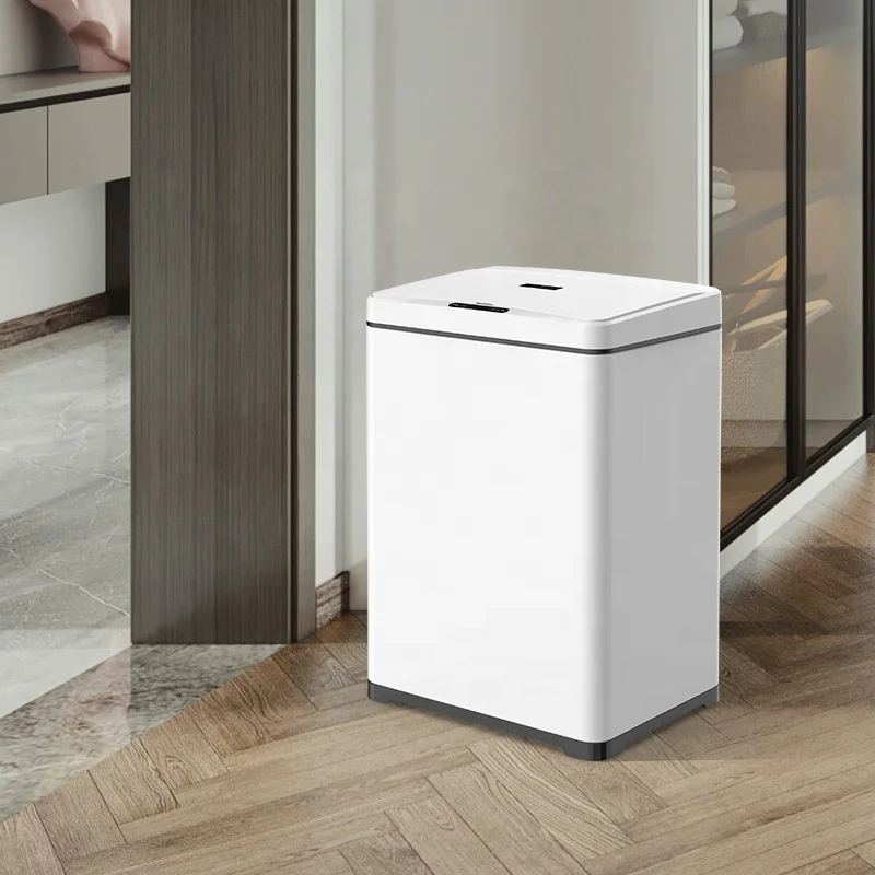 30L 8gallon Auto Sensor Dustbin Kitchen Cabinet Smart Garbage Trash Can recycle commercial large Rubbish Waste Bin soft close