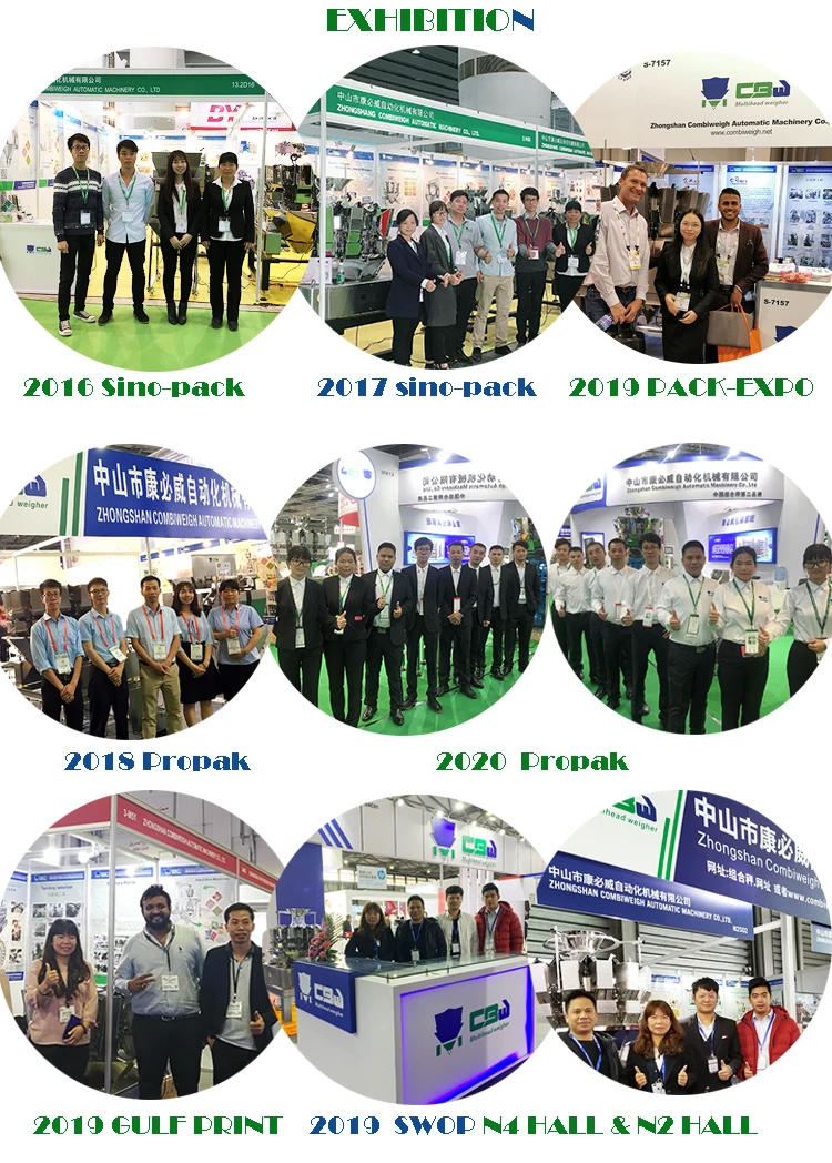 Multi scale packaging machine exhibition