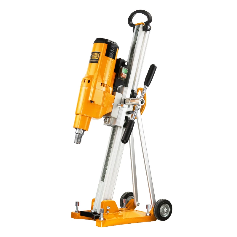 Marveille Reinforced Concrete Core Drill Machine 110/220V 50-60Hz 3 Speed Diamond Core Drill With Drill Stand