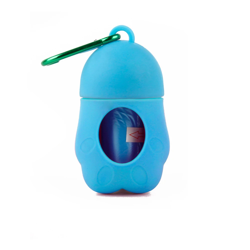 
New pet trash bag dog picker cat dispenser trash box shit pick up cleaning supplies 