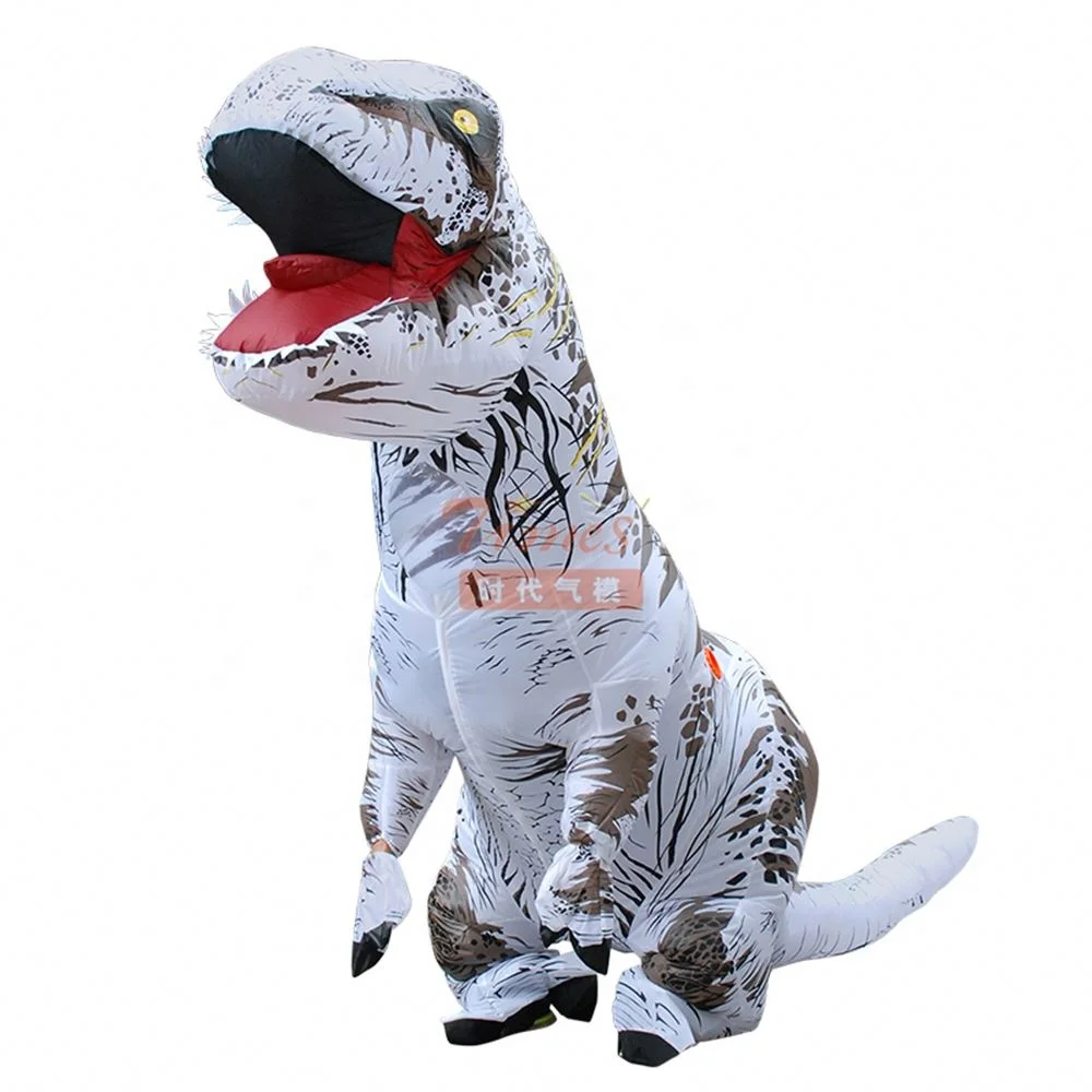 Adts Realistic T Rex Party Costume 9 Color Inflatable Dinosaur Clothes Inflatable Halloween Costumes