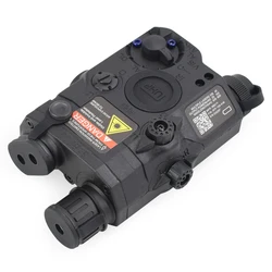 Actionunion Tactical Multi-function LA5 PEQ 15 Laser Light Battery Box case with Green LED light