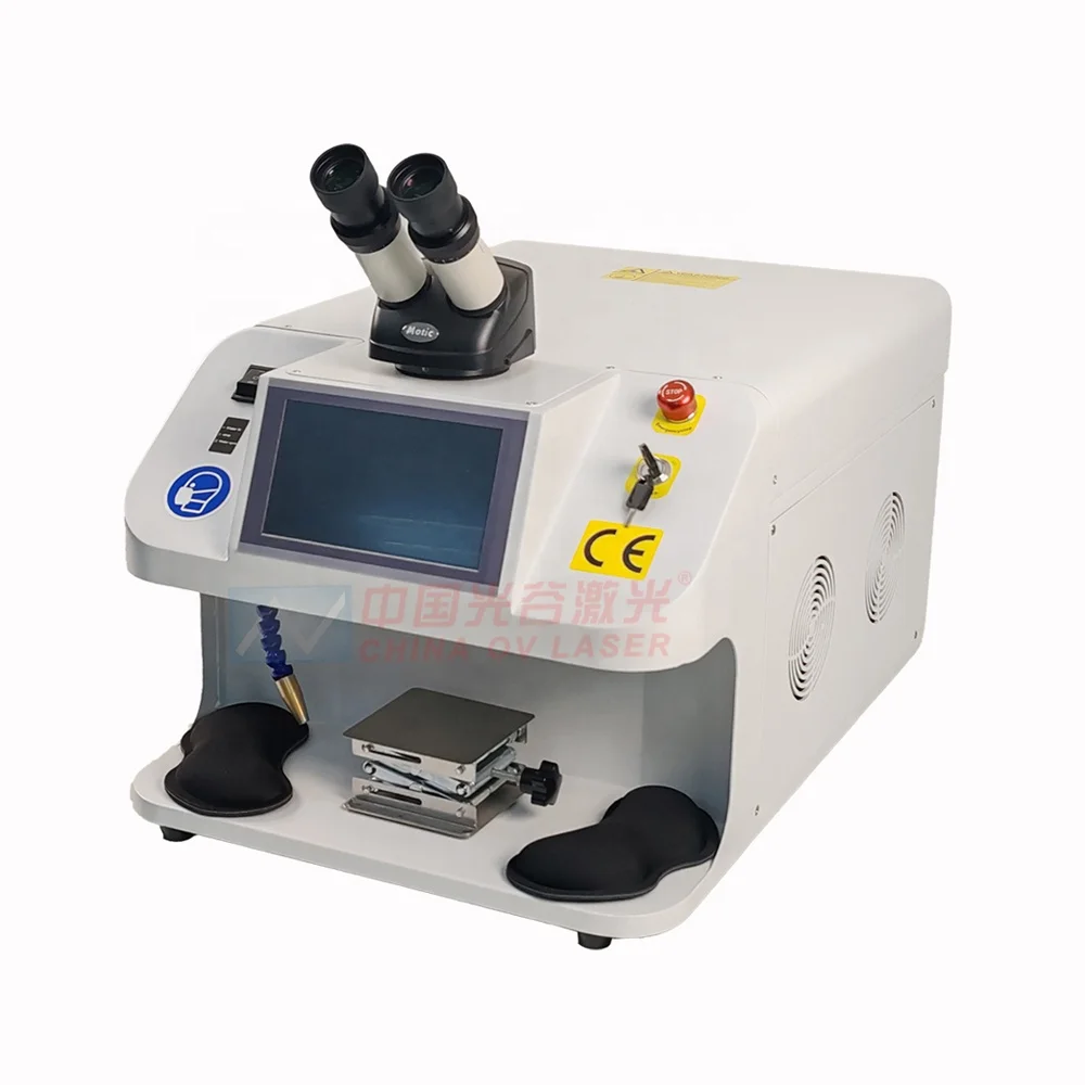 Laser spot YAG welding machine 100W jewelry welding machine Gold Silver Platinum soldering machine