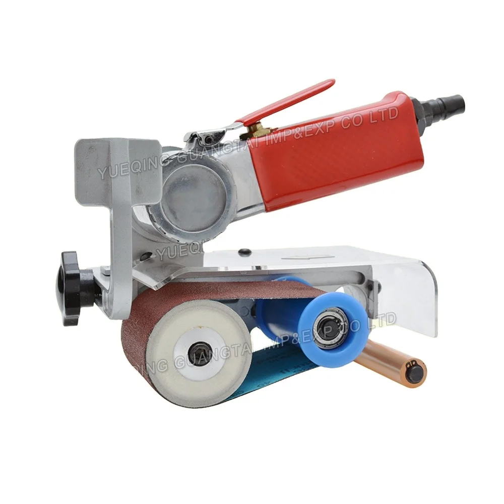 High Quality 260*60mm pneumatic Industrial circular belt Wet Sander Pipe Air Polisher
