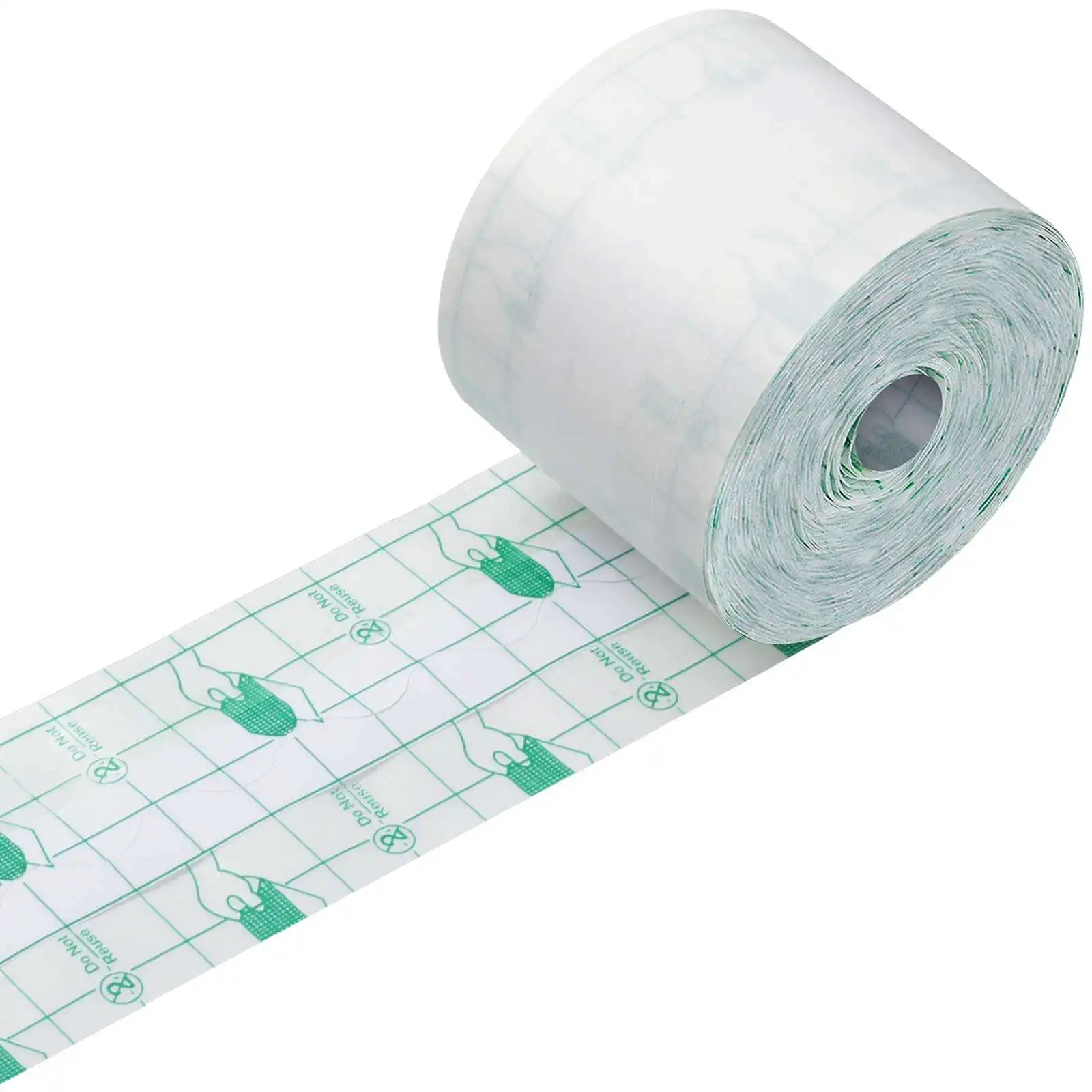 6 Sizes Transparent Dressing Adhesive Bandage Clear Tattoo Shower Patch Medical Adhesive Wound Roll Waterproof PU Film Dressing