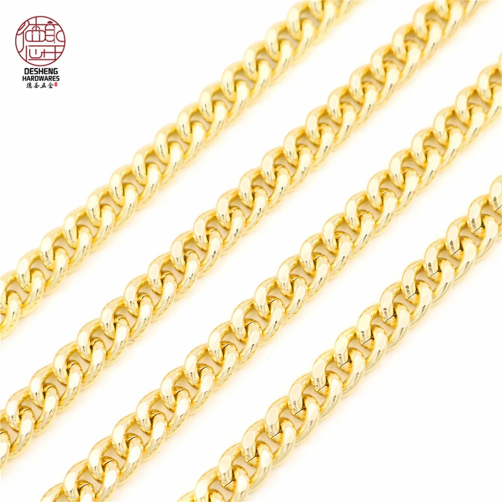 Handbag Accessories Metal Bag Chain 2mm Women Density Shoulder Chain For Belt Strap