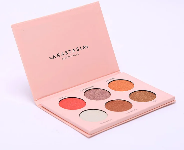 Popular  9 Colors Empty Eyeshadow Palette Custom Diy Eyeshadow Palette Private Label