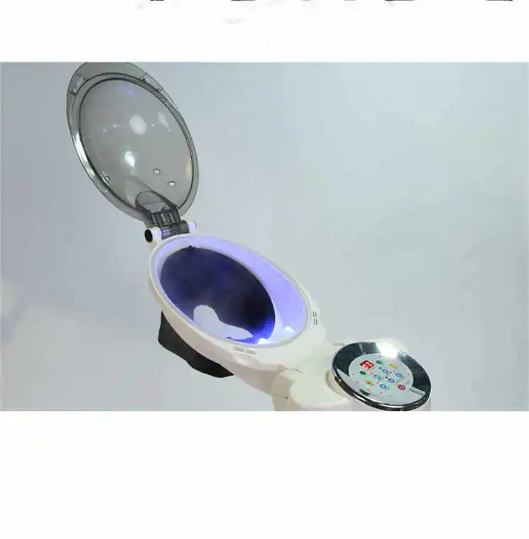 Led Light 3 Colors Infrared Micro Mist Hair Steamer O3 Ozone For Beauty Hair Salon
