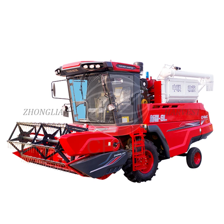 China factory mini wheat and rice peanut corn combine harvester with good price