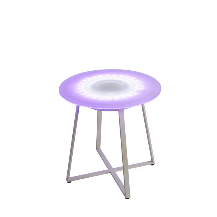 
ILUMAY smart RGB glass speaker coffee table 