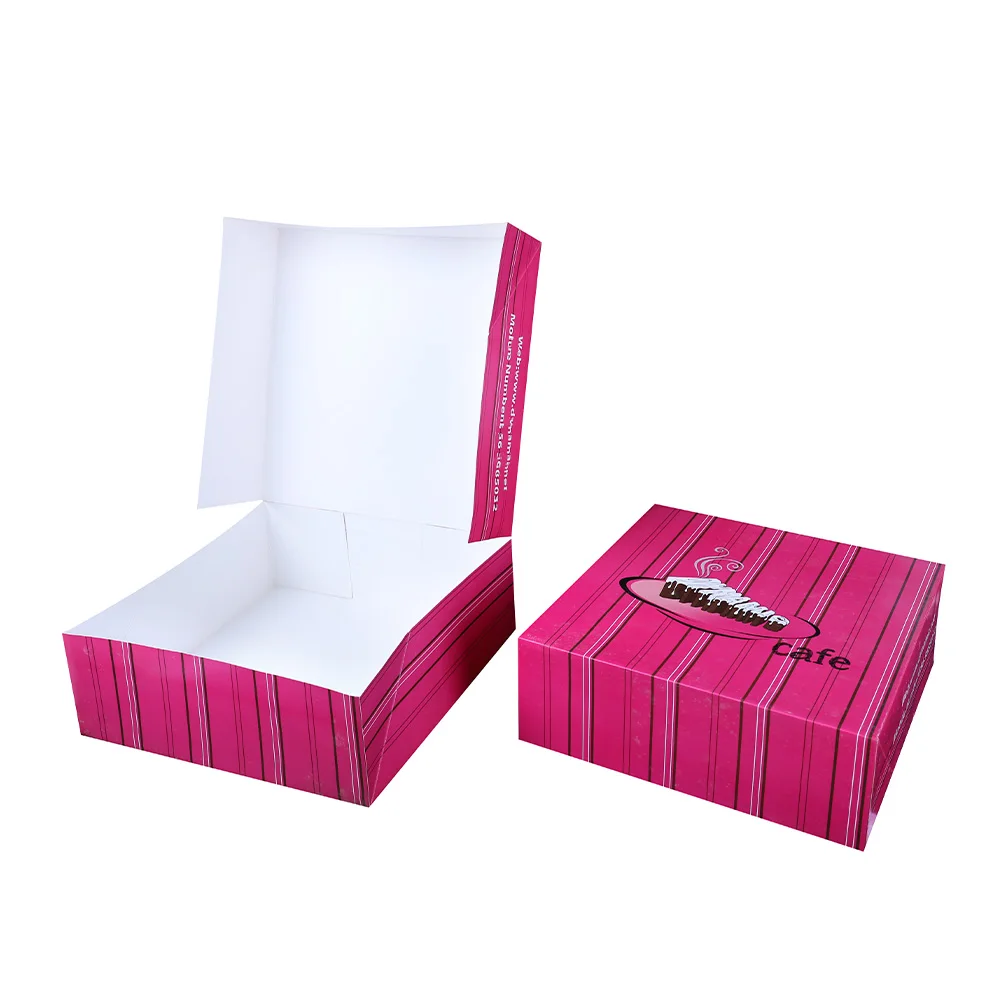 Technology Good Price Shipping Cardboard Kraft Paper Packaging Box With Clear Sleeve Sweet Donut Paper Box