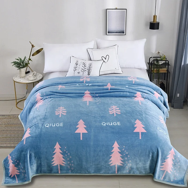 Lovely coral velvet blankets manufacturer wholesale blanket for children