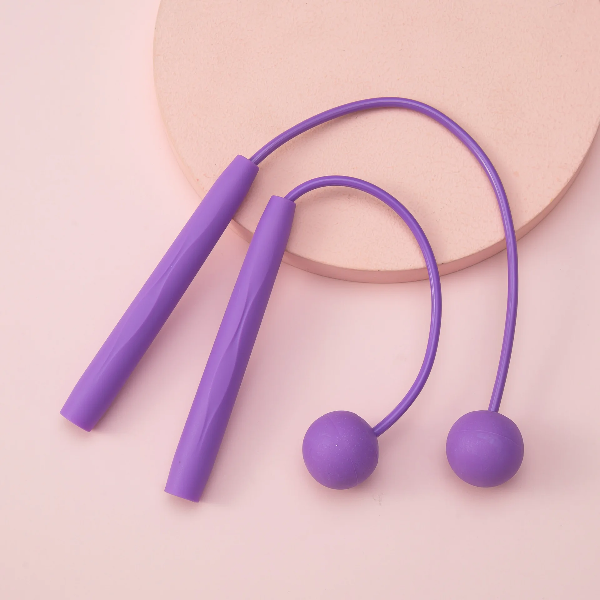 Hot Selling Home Fitness Skipping Rope Cordless Adjustable PVC Jump Rope