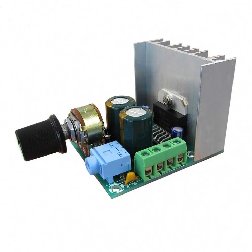 2*15 Вт TDA7297 цифровой двухканальный стерео аудио усилитель переменного тока/DC12-18V небольшой аналоговый мини