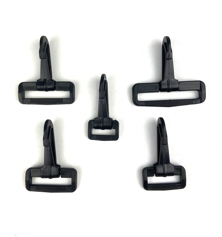 Chinese bag accessories manufacturer new design black snap hooks wholesale swivel hook