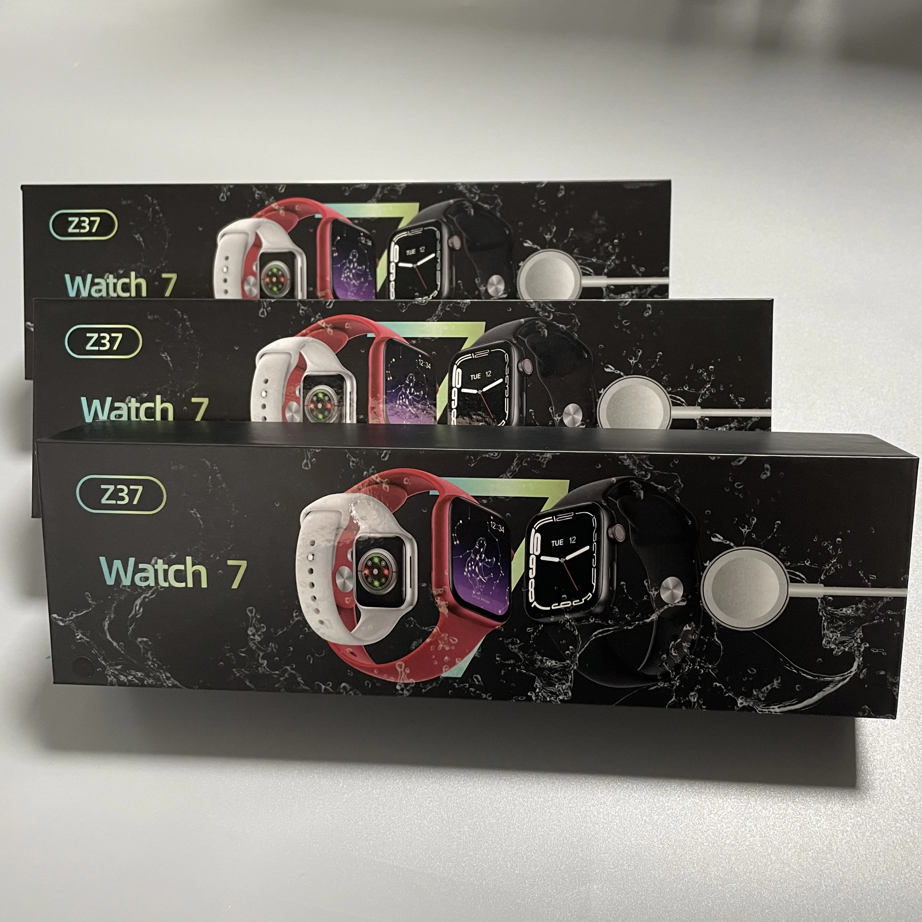 2022 orologio intelligente спортивные фитнес Z37 Pro водонепроницаемые часы 7 Смарт-часы Серия с беспроводной