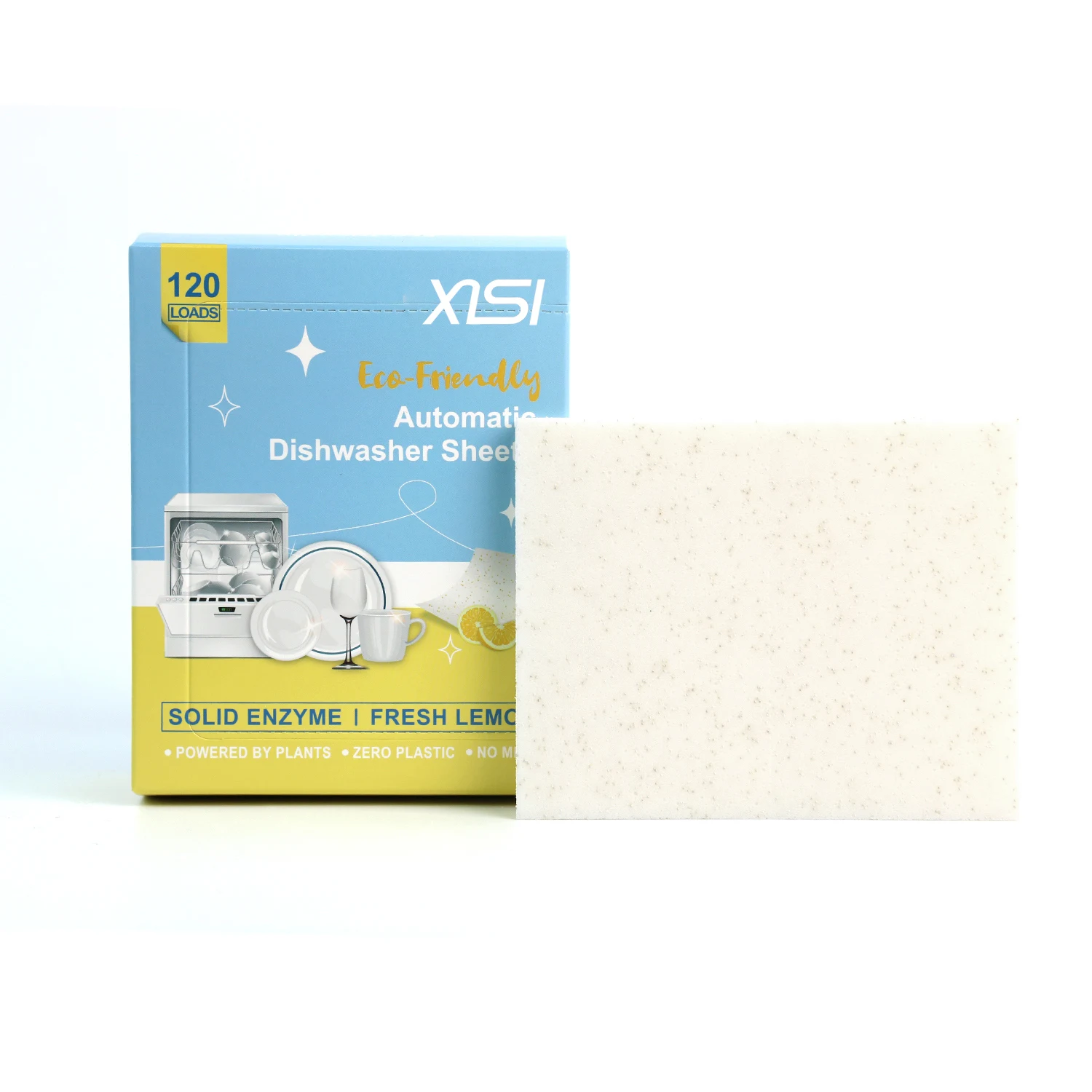 Super Cleaning Power Dishwasher Tablets For Auto Dish-Washing Machine Dish Washing Sheet