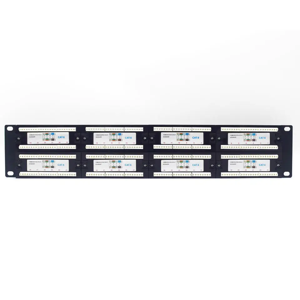 24 порта UTP Cat6