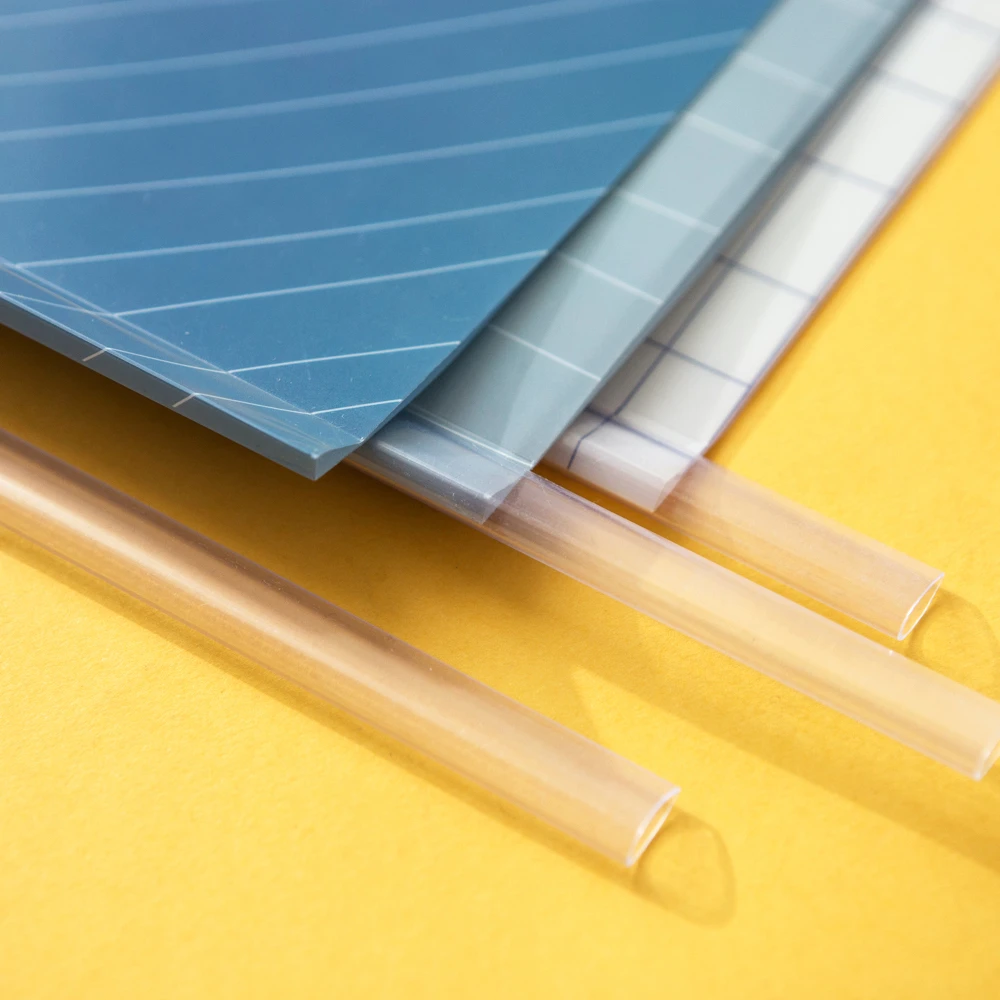 Joytop 9056 Custom Office Geometric Supplies Stripe Design A4 Sliding Bar Plastic Pp Report File