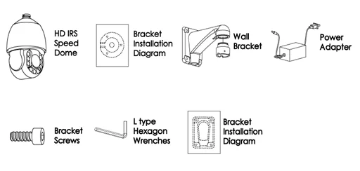 
Air Wiper X38 Zoom Lens Starlight waterproof IP66 High Speed 1080P IP Mini Ptz IP CCTV Dome IR Camera 