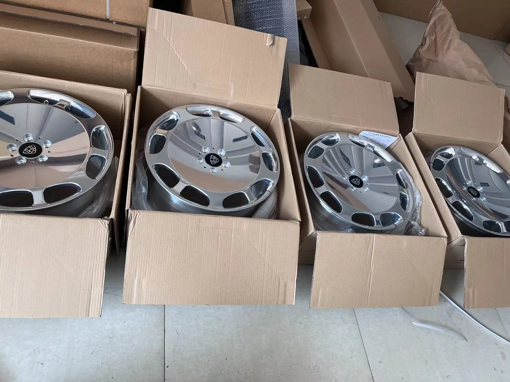 Hot selling wheel rims for Mercedes Benz S class W222 Maybach style