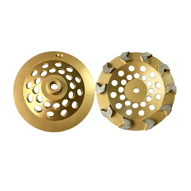 7 Inch Super Soft Bond Diamond Cup Wheel for Very Hard Concrete Grinding