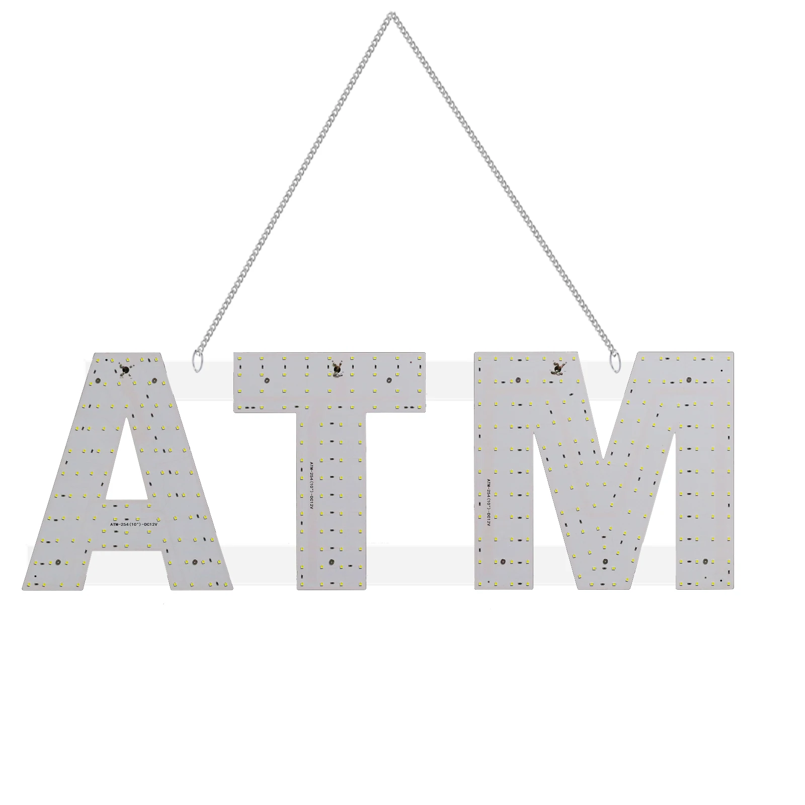 Hot selling open logo letter illuminated light advertising acrylic backlit board sign business bar store rgb led neon flex