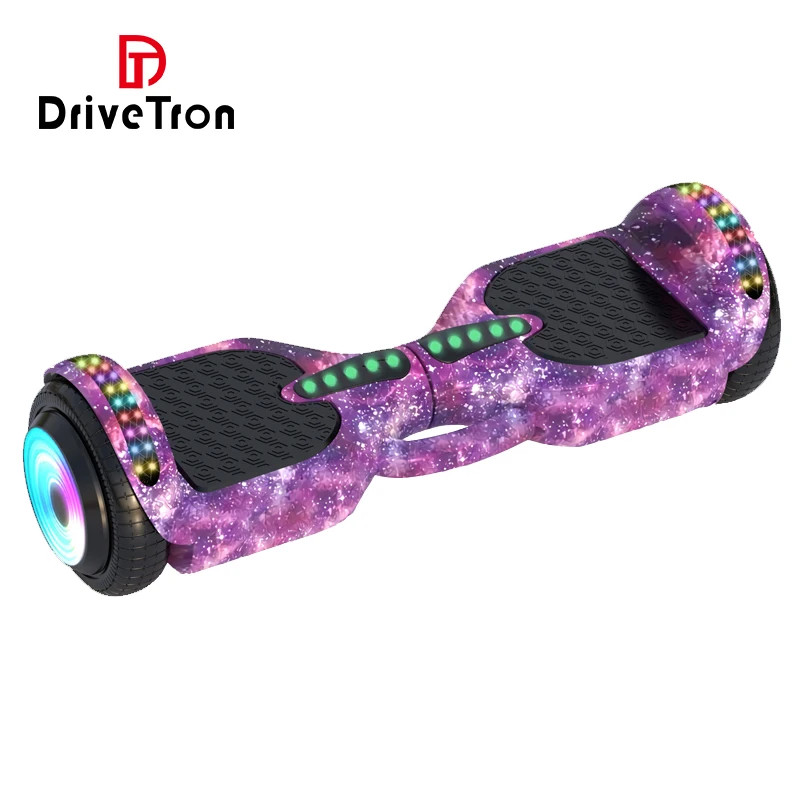 10 7 6.5 inch kids two wheel purple black very cheap self-balancing electric scooters hoverboard