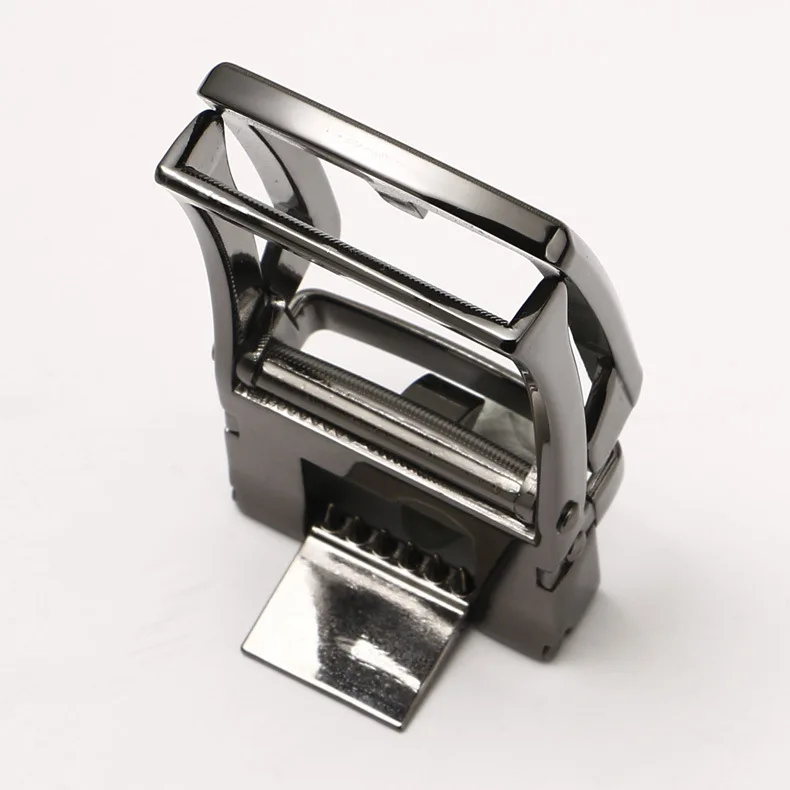 Custom Engraving Embossing Printing Logo Zinc Alloy Military Automatic Belt Buckle for Men