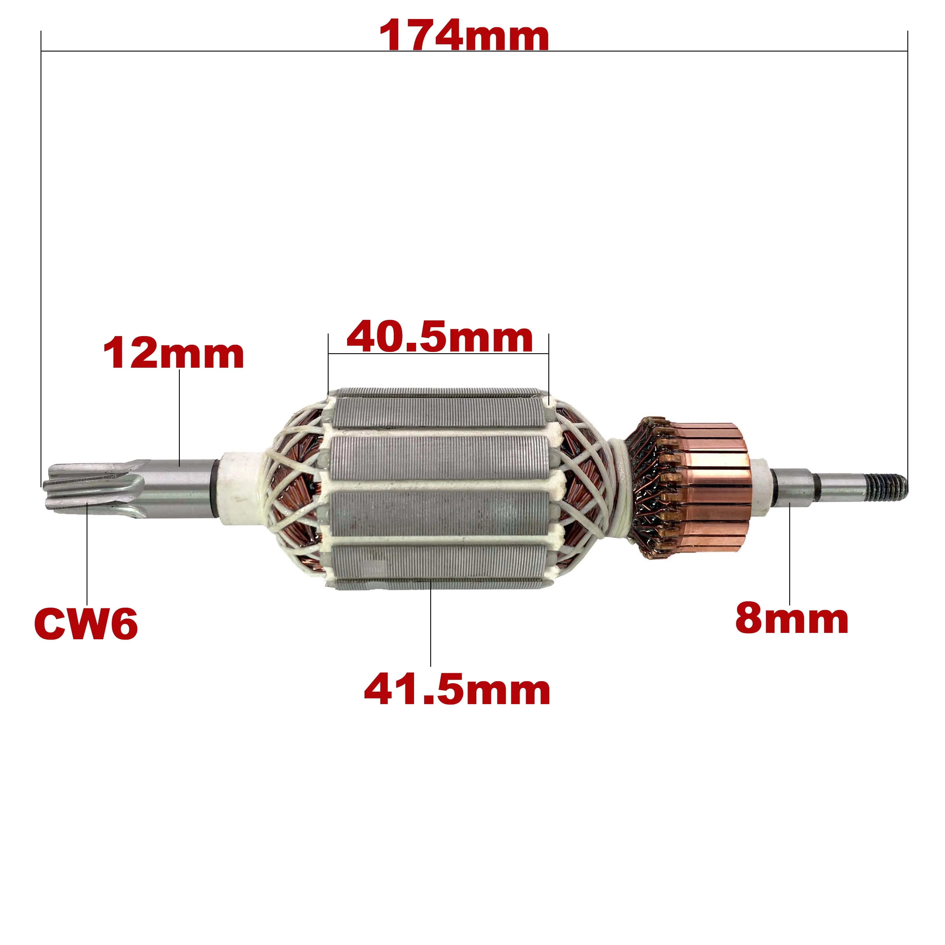 AC220V-240V Armature Rotor Replacement for Makita Rotary Hammer HR4001C HR4010C HR4011C HR4001CX