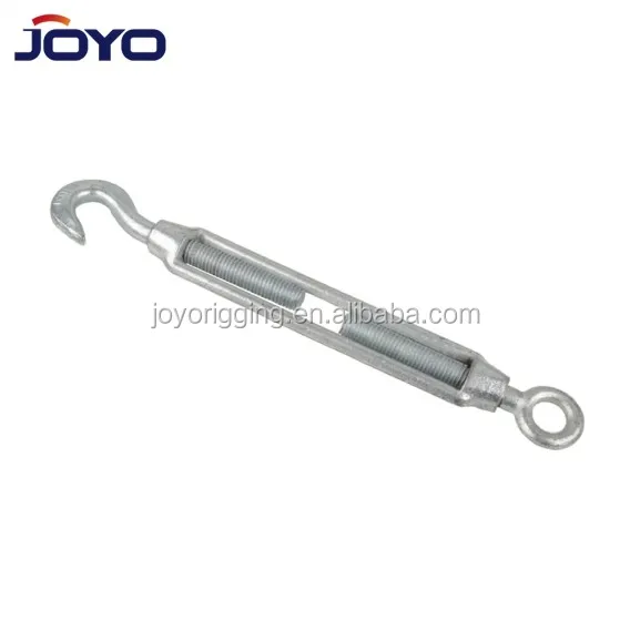 Turnbuckle,High quality rigging casting commercial  malleable steel  eye hook turnbuckle ISO9001:2015 CE certification