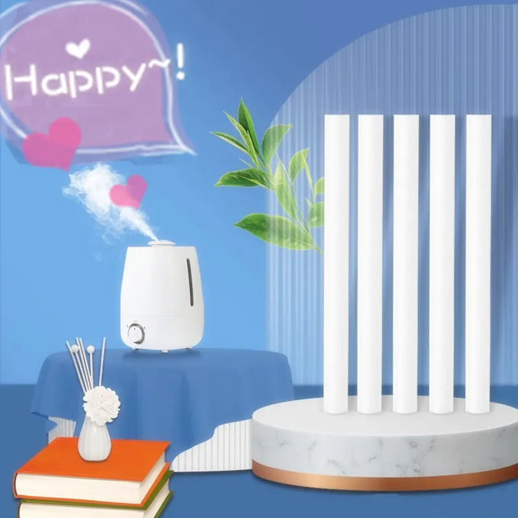 Custom white fiber cotton humidifier filter cotton stick perfume core cotton
