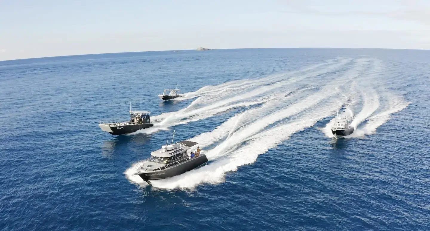 Speed 30ft 9m quality aluminum landing craft boats with roof for sales