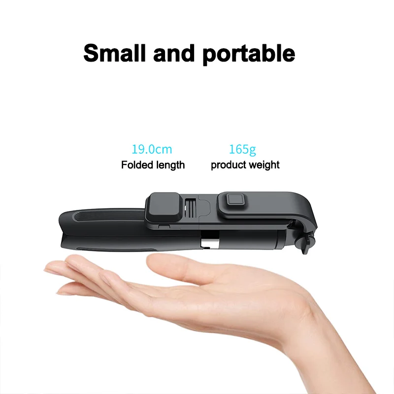 
1045mm l02s selfie stick led fill light wireless bluetooths mini selfie stick tripod 360 degree rotation flexible selfie stick 